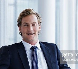 man in black button-up shirt